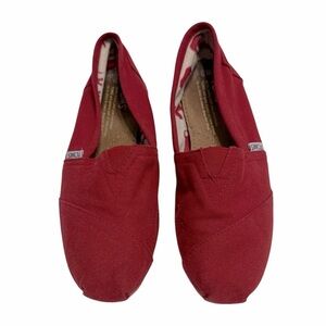 Toms Red Women's Flats